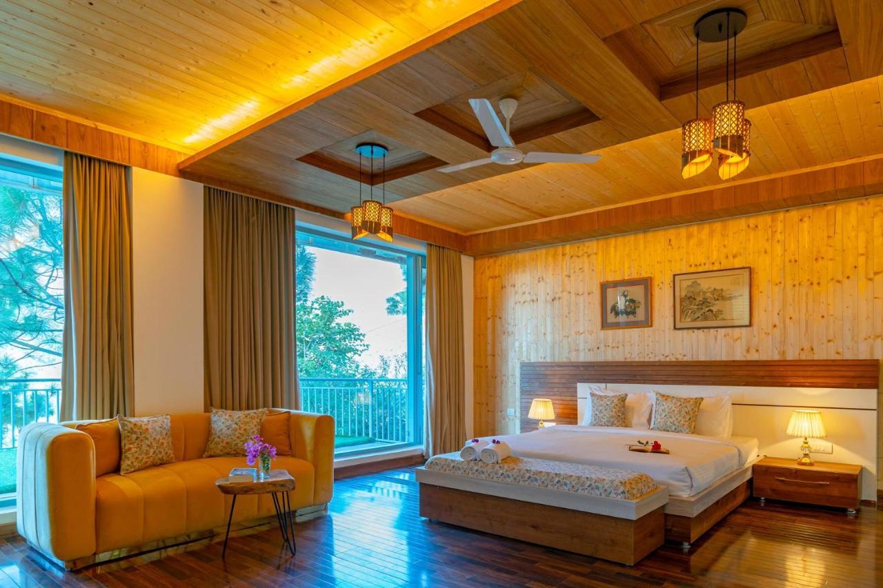 Stayvista At Aykon Estate - Modern Interiors, Views Kasauli Exterior foto