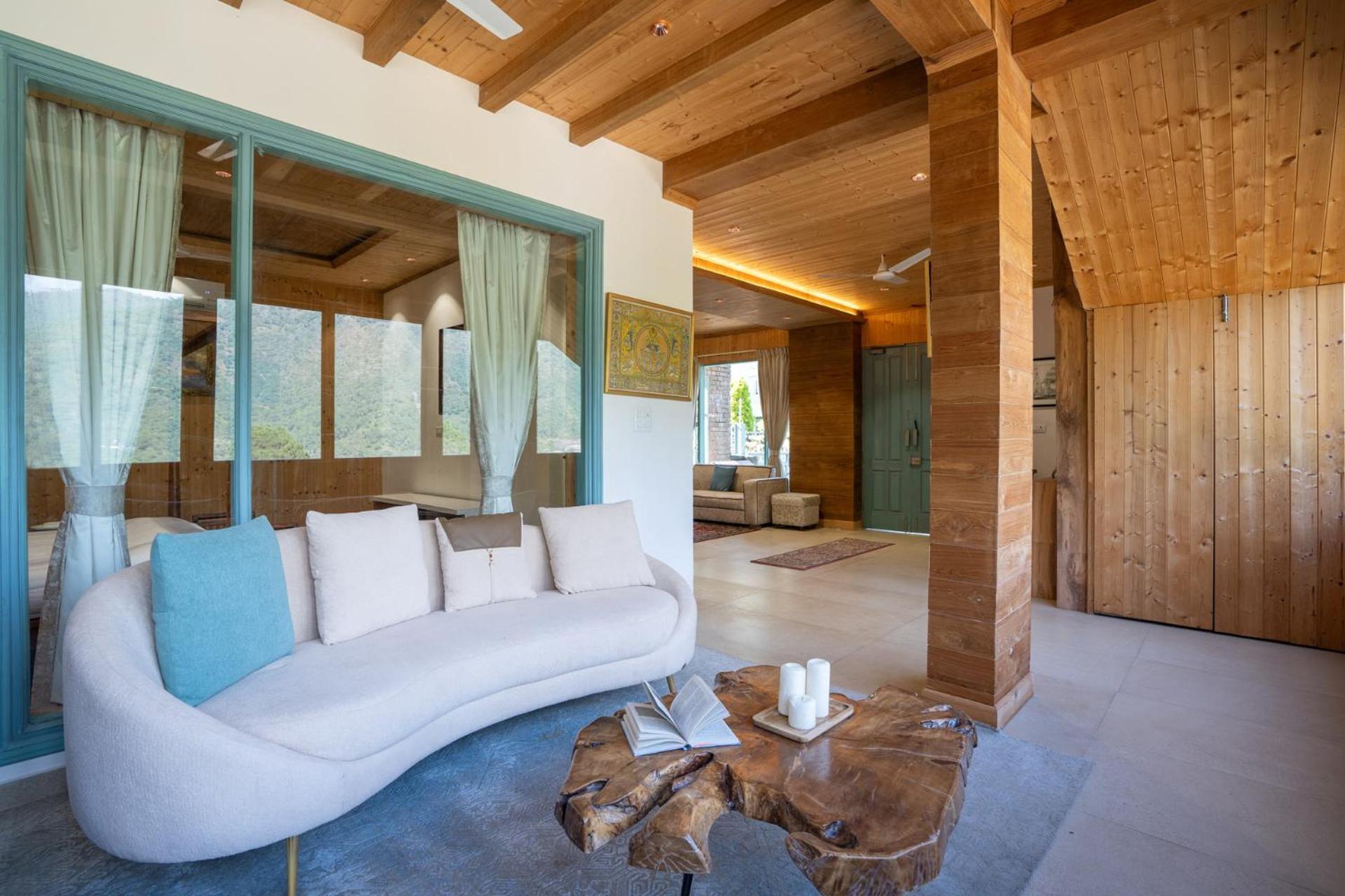 Stayvista At Aykon Estate - Modern Interiors, Views Kasauli Exterior foto